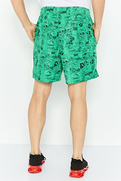 Puma Men Sportswear Fit Drawstring Outdoor Shorts, Green