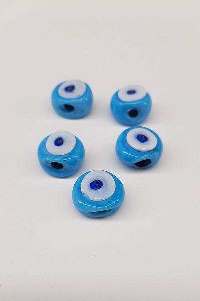 Hayalperest boncuk Calf Eye Evil Eye Bead Turquoise Blue
