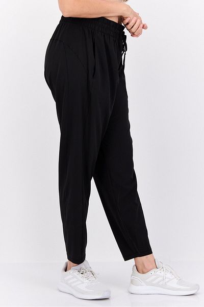 Puma Women Sportswear Fit Solid Outdoor Track Pants, Black