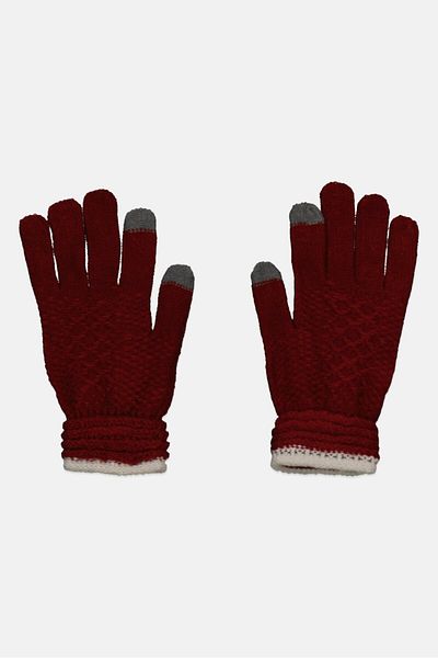 Royal Deluxe Women 1 Pair Knitted Gloves, Assorted