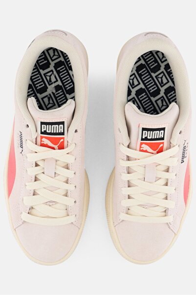 Puma Kids Boy Suede Spraycan Lace Up Outdoor Shoes, Grey