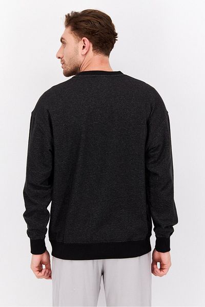 Puma Men Sportswear Fit Long Sleeves Outdoor Sweatshirt, Black