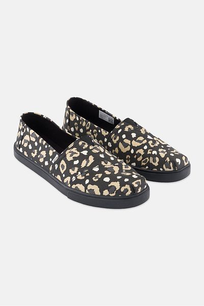 Toms حذاء نسائي سهل الارتداء، أسود