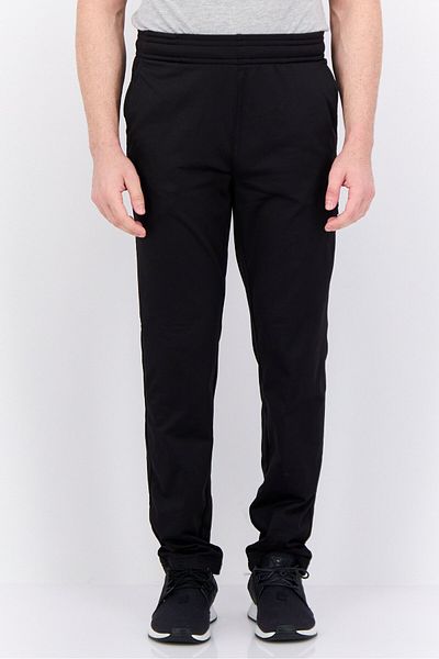 gaiam Men Regular Fit Plain Track Pants, Black