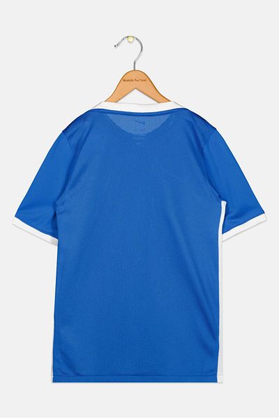 Nike Kids Boy Sportswear Fit Short Sleeve Training Jersey, Blue