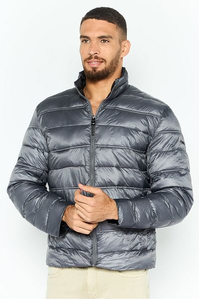 Michael Kors Men Quilted Puffer Jacket, Grey