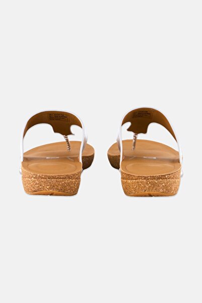 Fitflop Women Iqushion Metallic Leather Sandals, Silver