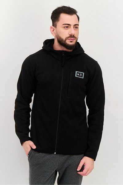 Hurley Men Sportswear Fit Outdoor Sweatshirts, Black