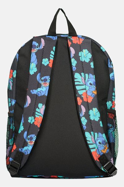 Disney Kids Girl Allover Printed Backpack 40 H x 33 L x 13 W cm, Black Combo