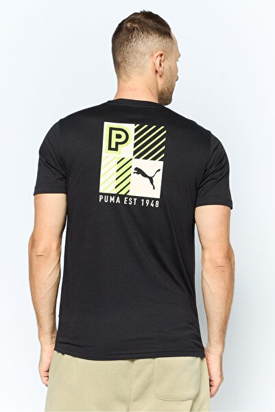 Puma Men Sportswear Fit Training T-Shirt, Black Combo