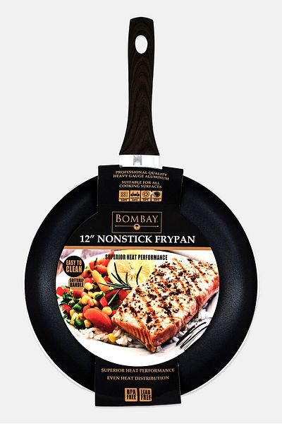 Bombay Non Stick Frypan, Black