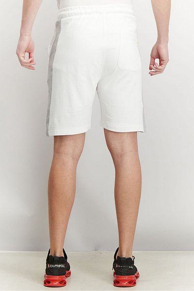 GAZZARRİNİ Men Drawstring Basic Shorts, White