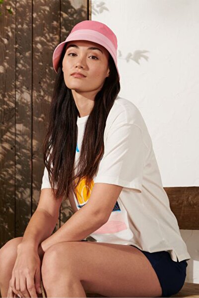 Tchibo Women Two Tone Bucket Hat 60 D cm, Pink