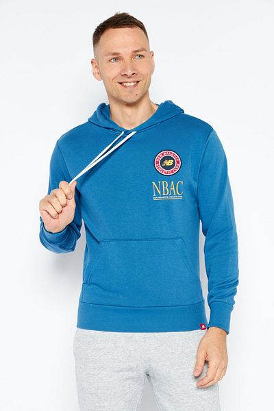New Balance Men Sportswear Fit Training Hoodie, Blue