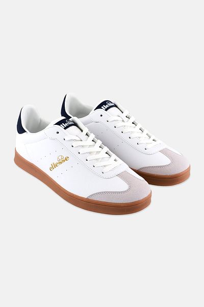Ellesse حذاء رجالي من Sarvini Capsole برباط للخارج، باللون الأبيض
