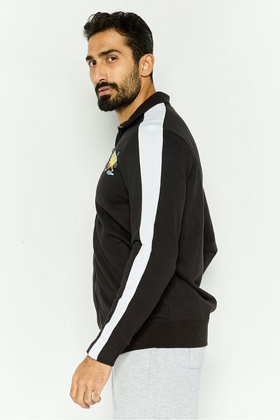 Puma X Spongebob Squarepants Men Sportswear Fit Outdoor Full Zip Sweatshirt, Black