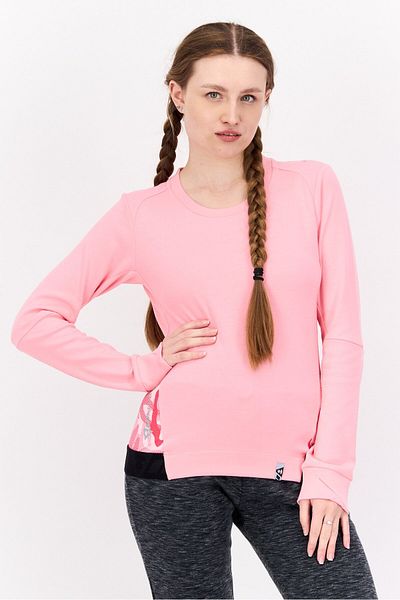 Aape By A Bathing Ape Women Crew Neck Printed Sweatshirts, Pink