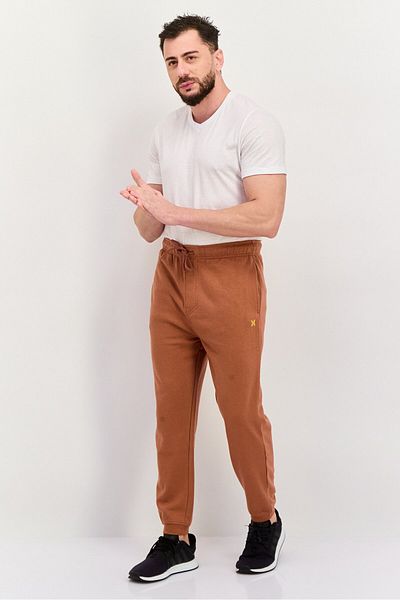 Hurley Men Sportswear Fit Training Sweatpants, Rust