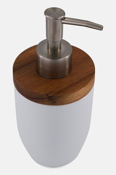 Muy Mucho Soap Dispenser , White