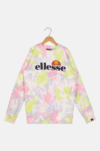 Ellesse Kids Girl Tie-dye Sweatshirt, Pink