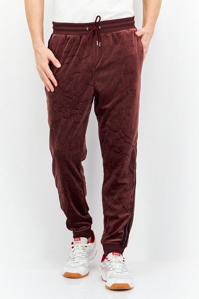 INC Men Regular Fit Stripe Jogger Pants, Brown