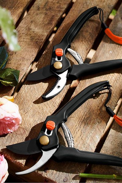 Tchibo 2 Pieces Garden Shears, Black