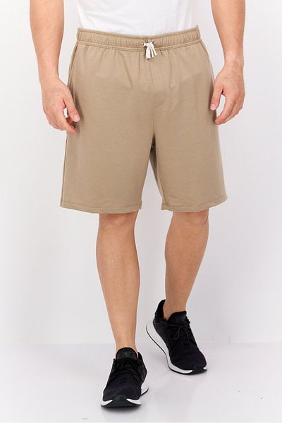 Apana Men Sportswear Fit 8 Inseam Training Shorts, Tan