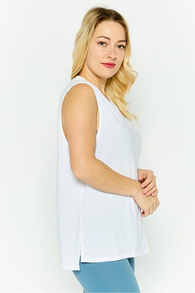 Puma Women Sportswear Fit Sleeveless Training Top, White