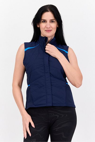Brooks Women Sportswear Fit Sleeveless Training Vest, Navy