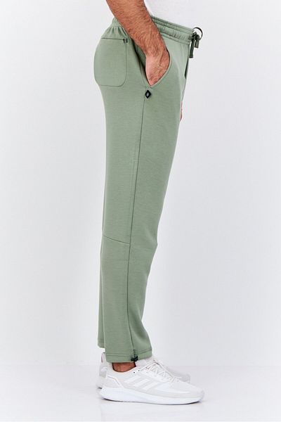 gaiam Men Slim Fit Outdoor Sweatpants, Mint Green