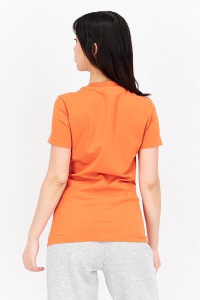 Puma Women Sportswear Fit Short Sleeve Outdoor Tops, Dark Orange