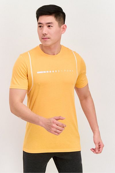 Puma Men Sportswear Fit Short Sleeve Training T- Shirt, Orannge