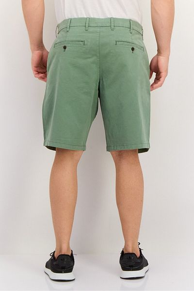 GAP Men Plain 10 Inseam Basic Shorts, Olive Green