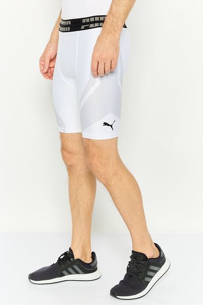Puma Men Tight Fit Exo Adapt Training Short, White