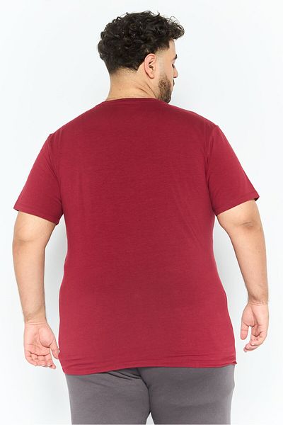 Scuderia Ferrari Men Sportswear Fit Short Sleeves Outdoor T-shirt, Maroon