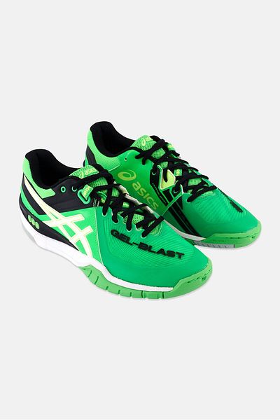 Asics Men Gel-blast 6 Lace Up Outdoor Shoes, Neon Green