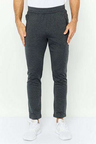 SKECHERS Men Sportswear Fit Training Sweatpants, Dark Grey
