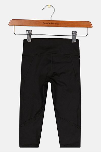 Puma Kids Girl Brand Logo Tights, Black