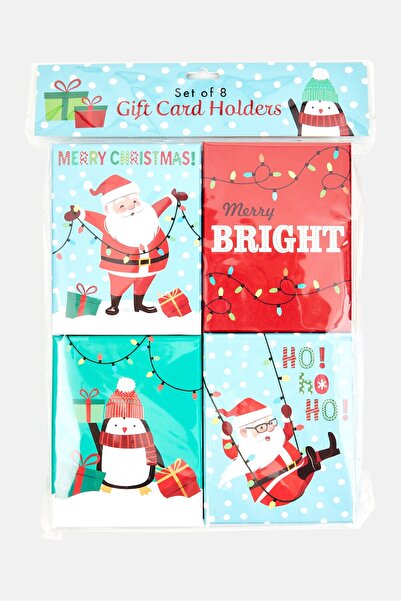 Votum Festive Set 8 Gift Card Holders, Blue