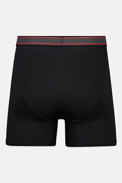 Pajar Men 3 Pack Brand Logo Boxer Briefs, Black