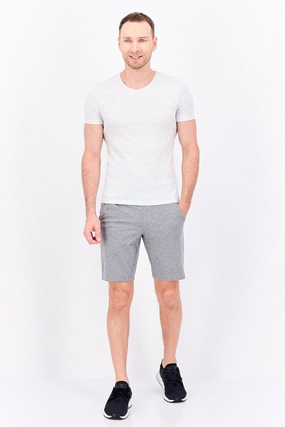 SKECHERS Men Sportswear Fit Drawstring Outdoor Shorts, Grey