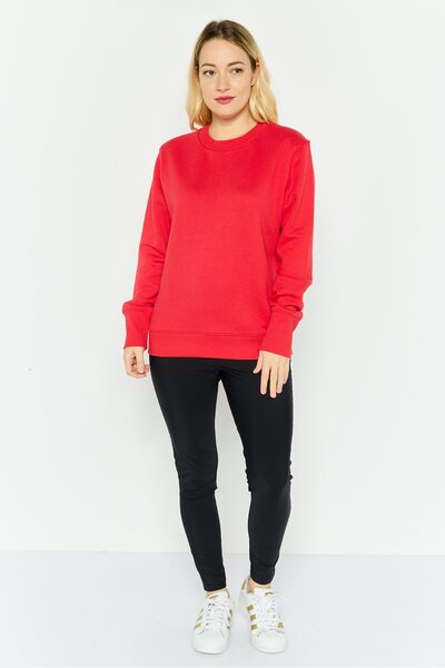 Champion Women Sportswear Fit Outdoor Sweatshirt, Red
