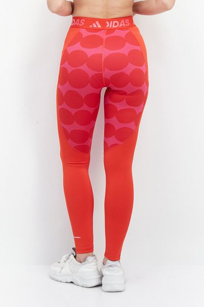 adidas Women Sportswear Fit Training Long Tights, Red