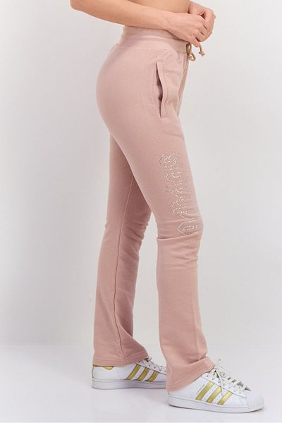 adidas Women Sportswear Fit Brand Logo Training Pants, Tan