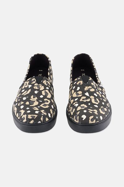 Toms حذاء نسائي سهل الارتداء، أسود