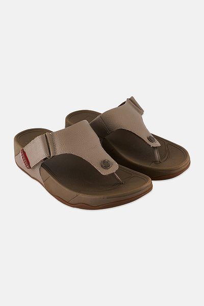 Fitflop صندل Trakk II للرجال سهل الارتداء، باللون الرمادي