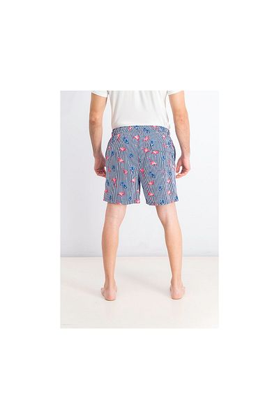 Rainforest Men Swim Trunks, Estate Blue
