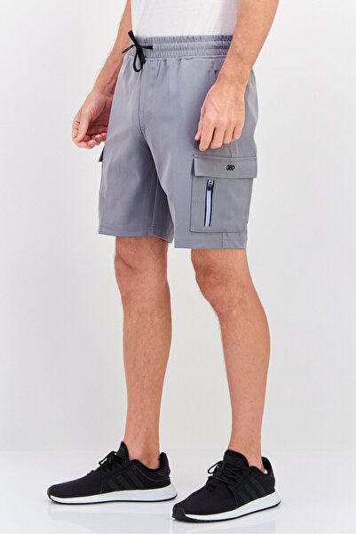 Legend Men Sportswear Fit Outdoor Shorts, Grey