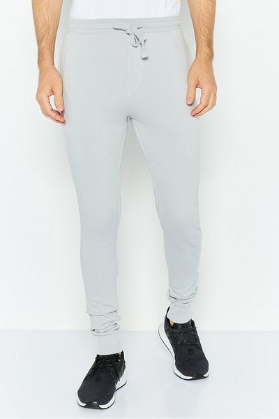 Original Paperbacks Men Regular Fit Embroidered Logo Jogger Pants, Grey