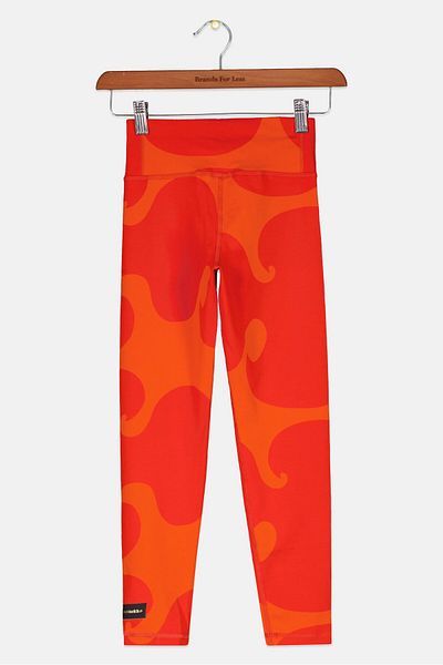 adidas Kids Girl Sportswear Ft Training Legging, Red